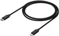 ANSMANN data- en laadkabel, USB-C - Lightning stekker, 1,2 m, zwart