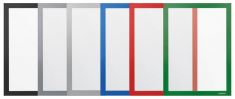 magnetoplan infokader magnetofix, DIN A4, kleuren assorti