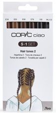 COPIC Marker ciao, 5+1 set 'Hair Tones 2'