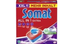 Somat vaatwassertabs 10 ALL IN 1 EXTRA, 63 Tabs, XXL