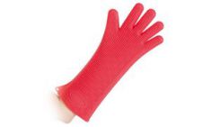 HYGOSTAR Siliconen-handschoen 'HEATBLOCKER', rood, lengte: 350 mm