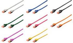 DIGITUS Patchkabel, Cat. 6, S/FTP, 0,5 m, rood