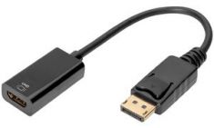 DIGITUS actieve DisplayPort adapter / converter, 0, 2 m