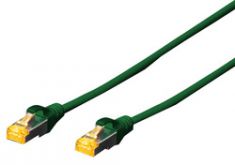 DIGITUS patchkabel, Cat. 6A, S/FTP, 0,5 m, groen, set