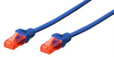 DIGITUS patchkabel Cat. 6, U/UTP, LSZH, 10,0 m, blauw, set