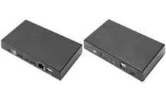 DIGITUS KVM Switch, 2-poorts, USB-C, 4K30Hz, netwerk