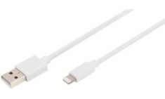 DIGITUS data/ en laadkabel, Apple Lightning - USB-A, 2,0 m