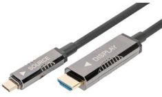 DIGITUS USB type-C op HDMI AOC adapterkabel, 20 m