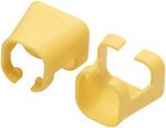 DIGITUS gekleurde clips voor patchkabels, geel