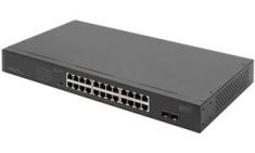 DIGITUS 19' Gigabit netwerkswitch, 24-poorts, unmanaged