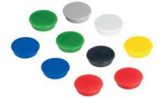 FRANKEN magneet, hechtkracht: 300 g, diameter 24 mm, kleuren assorti