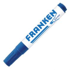 FRANKEN Flipover marker, wigpunt, 2-6 mm, blauw