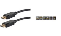 shiverpeaks BASIC-S Displayport aansluitkabel, lengte: 10,0 m, 20 Pol stekker - 20 Pol stekker