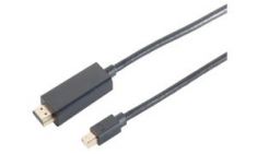 shiverpeaks BASIC-S Mini displayPort - HDMI kabel, 3,0 m