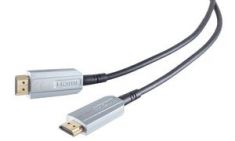 shiverpeaks BASIC-S AOC-HDMI kabel, 4K, zwart/zilver, 15 m