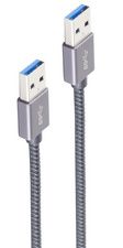 shiverpeaks BASIC-S USB 3.2 kabel, USB-A stekkers, 2,00 m, grijs