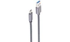 shiverpeaks BASIC-S USB 3.2 kabel, USB-A - USB-C, 1,00 m