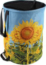 TerCasa Pop-Up-tuinafvalzak Sunflower, 100 liter, kunststof, opvouwbaar