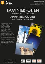 TWEN lamineerhoes, DIN A4, glanzend, 160 mic, 25 st.