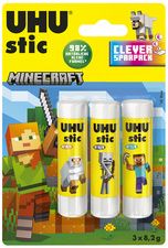 UHU lijmstift stic MINECRAFT, 3x 8,2 g, blister