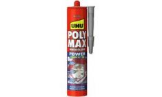 UHU montagelijm POLYMAX POWER EINDVAST, zwart, 425 g