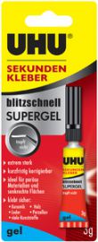 UHU secondenlijm bliksemsnel SUPERGEL, 3 g