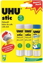 UHU voordeelpak lijmstift stic en lijmstift stic Magic