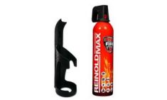 REINOLD MAX brandblus-spray 'STOP FIRE' + 2 houders