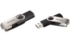 hama USB 2.0 memorystick / USB-stick Flash Drive ´Rotate´, 128 GB