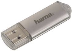 hama USB 2.0 memorystick / USB-stick FlashPen ´Laeta´, 128 GB, zilver