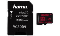 hama opslagkaart Micro SecureDigital HC, Klasse 3, 128 GB