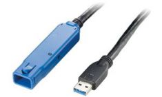 LogiLink USB 3.2 actieve verlengkabel, 10,0 m, zwart