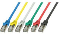 LogiLink Patchkabel, Cat. 5e, SF/UTP, 7,5 m, grijs