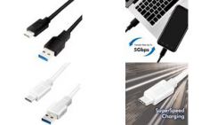 LogiLink USB 3.2 kabel, USB-A - USB-C stekker, 0,5 m, zwart