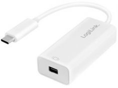 LogiLink USB-C - Mini DisplayPort adapterkabel, wit
