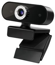 LogiLink HD-USB-Webcam met microfoon, zwart
