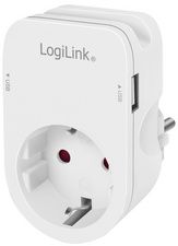 LogiLink adapterstekker met Smartphone-opstelvak, wit