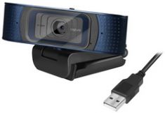 LogiLink HD-USB-Webcam Pro met Dual-microfoon, zwart