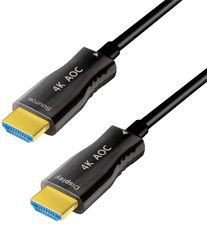 LogiLink HDMI AOC hybride glasvezelkabel, 4K/60 Hz, 20 m