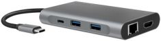LogiLink USB 3.2 (Gen1) Docking-station, USB-C, 8-poorts