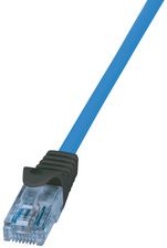 LogiLink Premium Patchkabel, Cat. 6A, U/UTP, blauw, 3,0 m