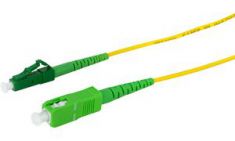 LogiLink LWL patchkabel, SC-Simplex - LC-Simplex, OS2, 2,0 m, geel