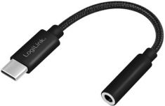 LogiLink USB-C - bus adapterkabel, 130 mm, zwart