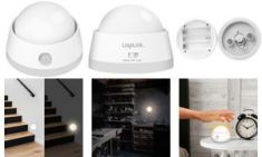 LogiLink LED-nachtlicht met schemer- en bewegingssensor