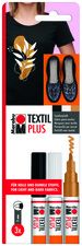 Marabu textielmarker 'Textil Painter Plus', 3 stuks op blister