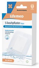 Lifemed douchepleister 'Aqua XXL', transparant