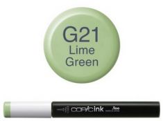 COPIC Various Ink sketch, G-21 lime green