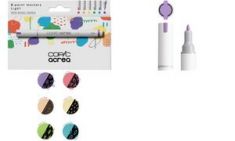 COPIC Marker acrea 'Light', set van 6