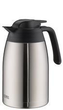THERMOS thermoskan THV, 1,5 liter, roestvrij staal / zwart