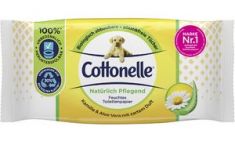 Cottonelle vochtig toiletpapier, met Kamille en Aloe Vera